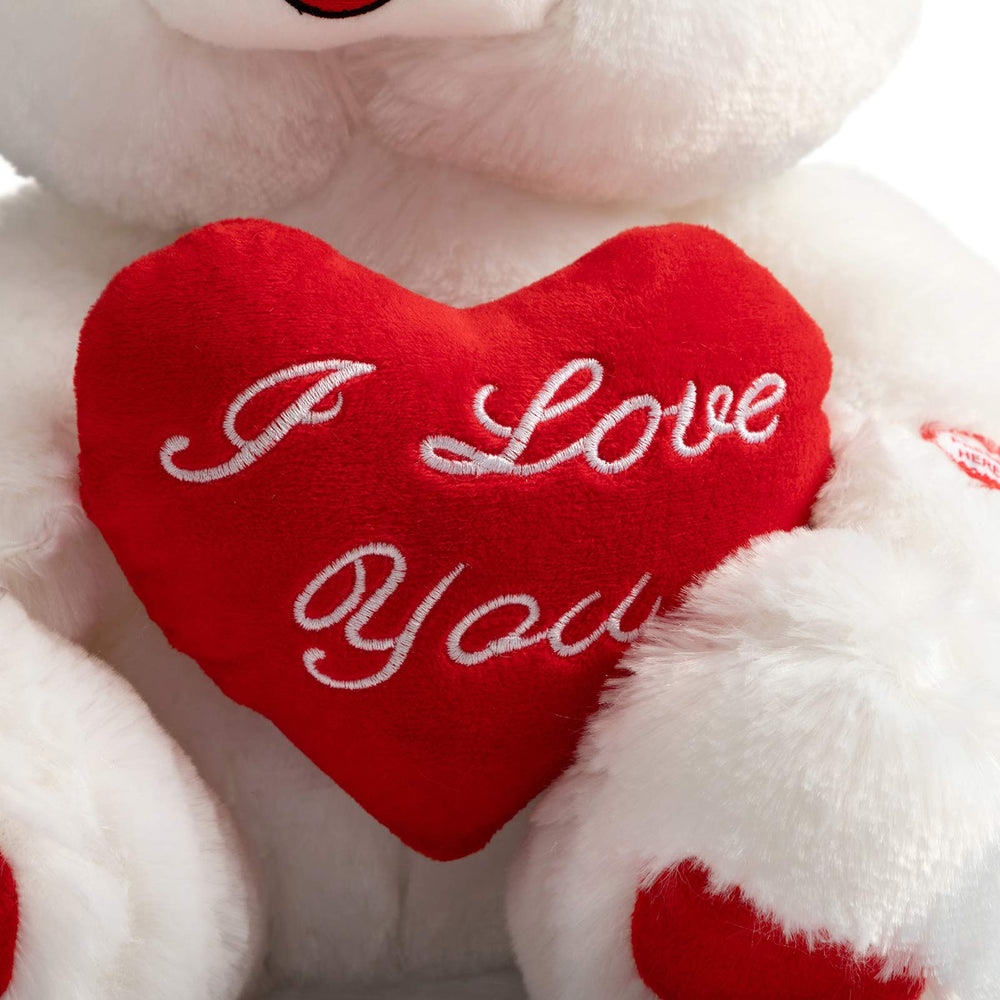 HollyHOME Teddy Bear care guide: wipe with damp cloth for easy upkeep
