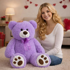 HollyHOME teddy bear footprint paw detail highlights its unique charm