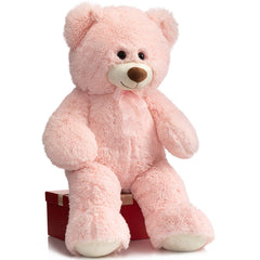 HollyHOME large teddy bear ready for hugs during bedtime snuggle