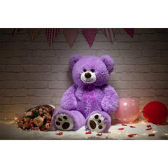 HollyHOME teddy bear ribbon adds gift-ready elegance