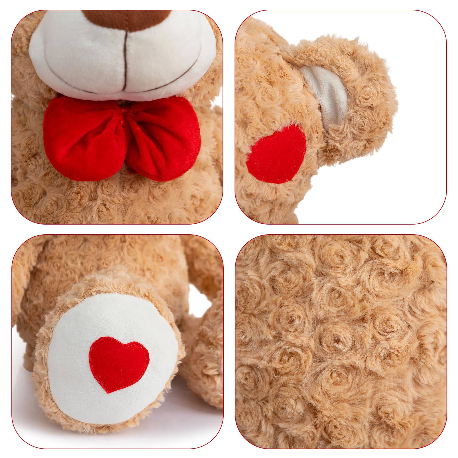 HollyHOME teddy bear decor adds warmth to bedrooms or playrooms