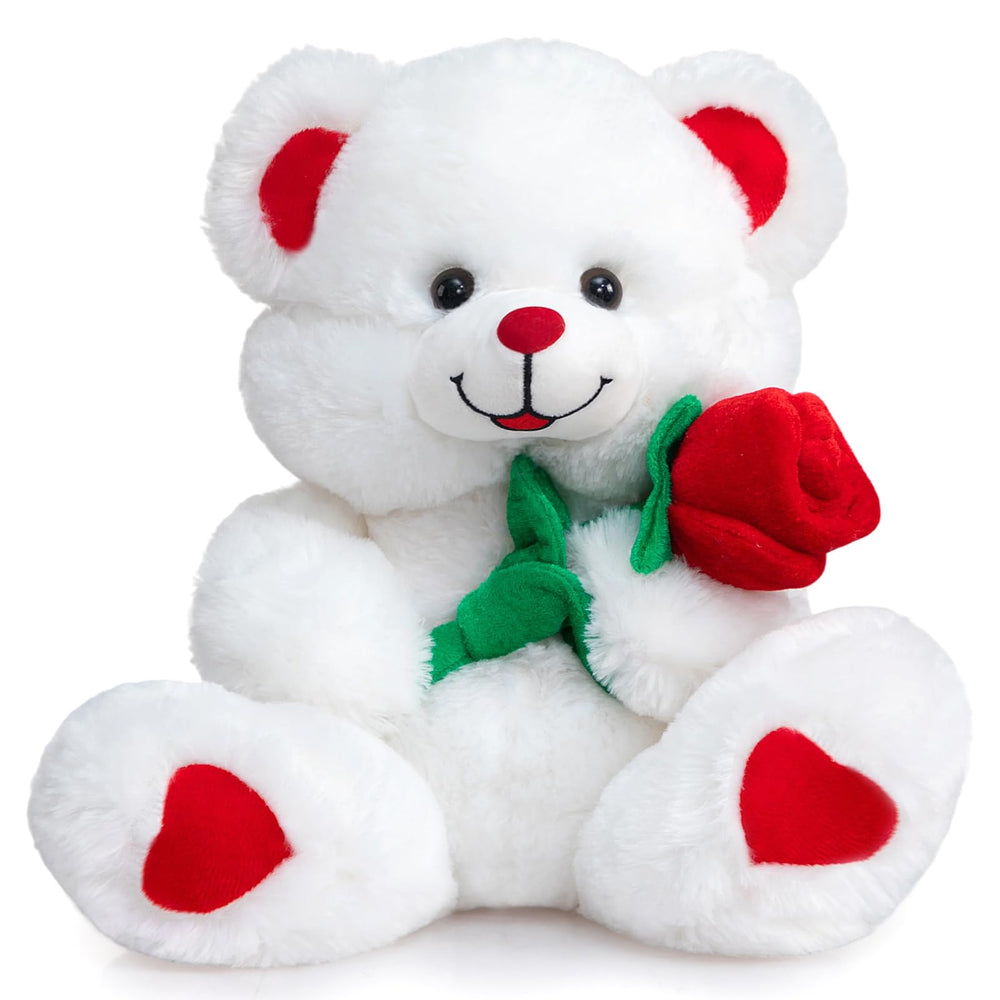 HollyHOME teddy in cozy bedroom decor with soft texture and gentle presence
