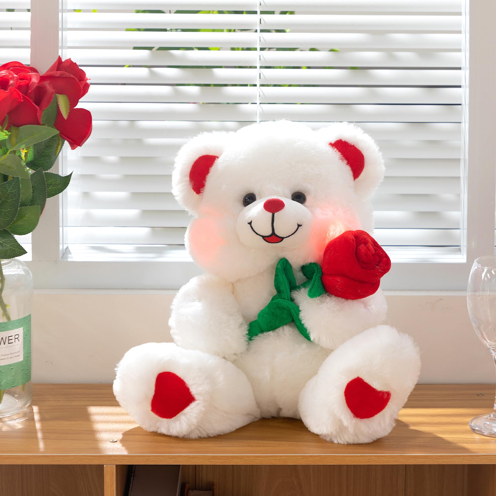 HollyHOME teddy makes a thoughtful gift and decor accent for any occasion