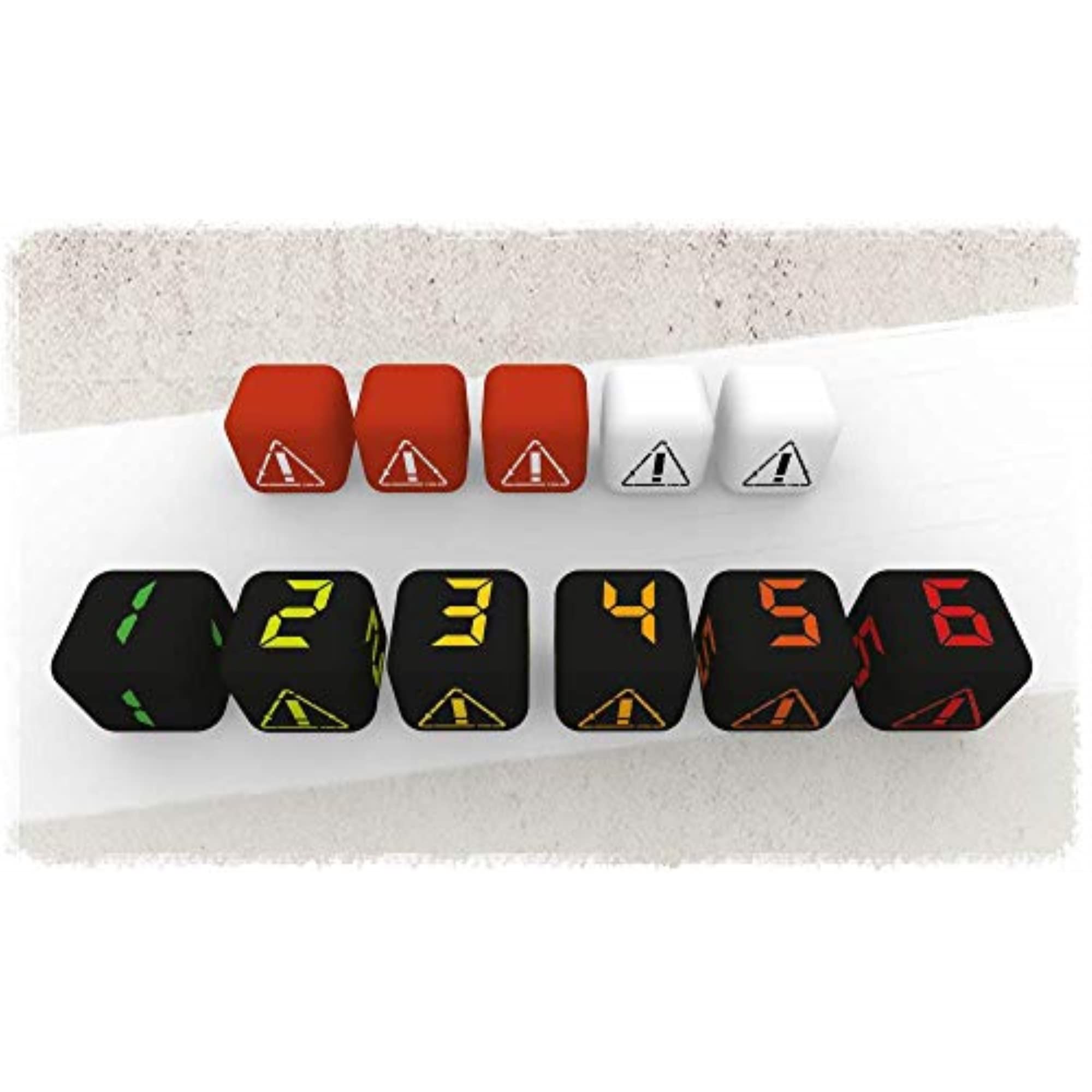Holy Grail Games Rallyman GT dashboard tokens help track speed, focus, and damage.