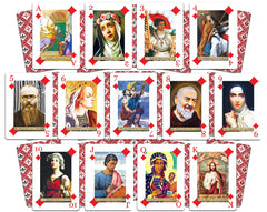 Holy Playing Cards Saints Edition unisex design suits Catholics and families.