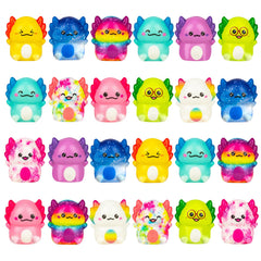 Holydeck axolotl slow squishy toy closeup showcases squeeze-friendly material for stress relief