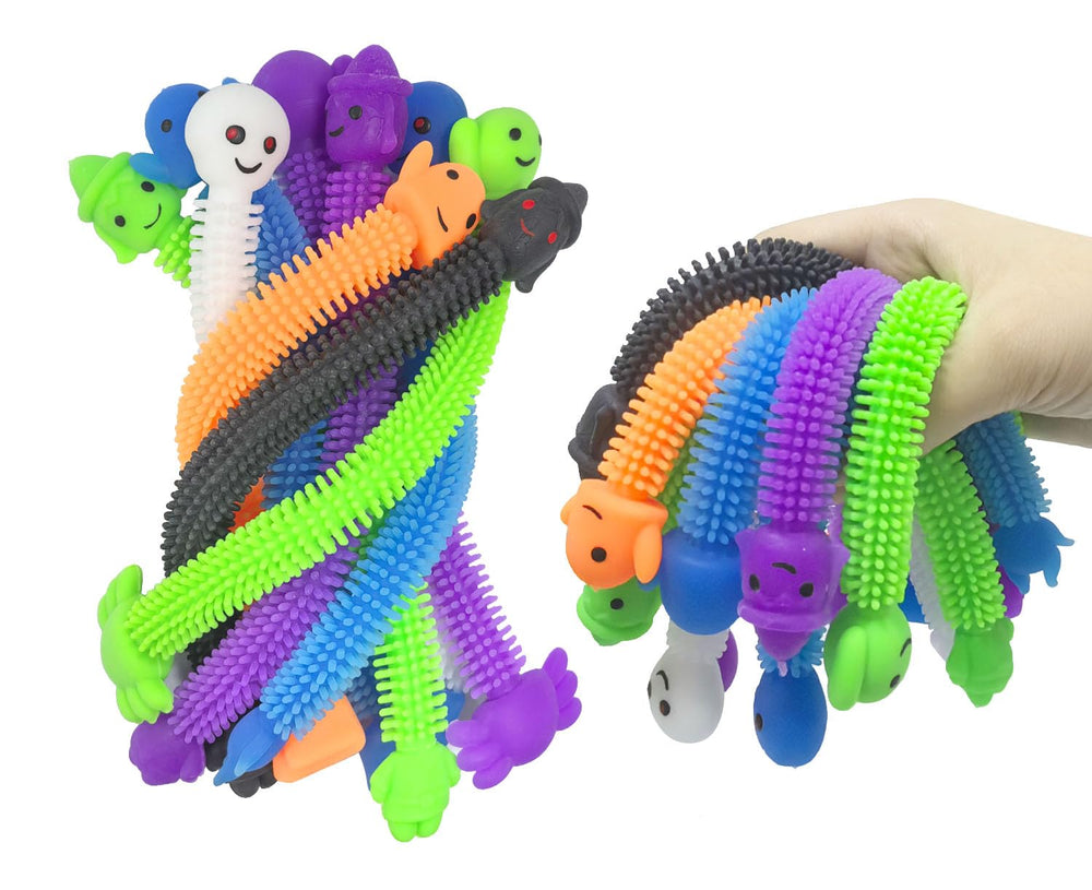 Holydeck Halloween stretchy strings pumpkin shape for festive play and party favors