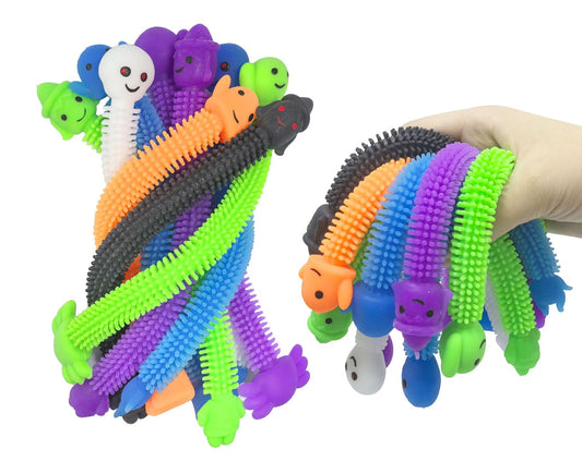 Holydeck Halloween stretchy strings pumpkin shape for festive play and party favors