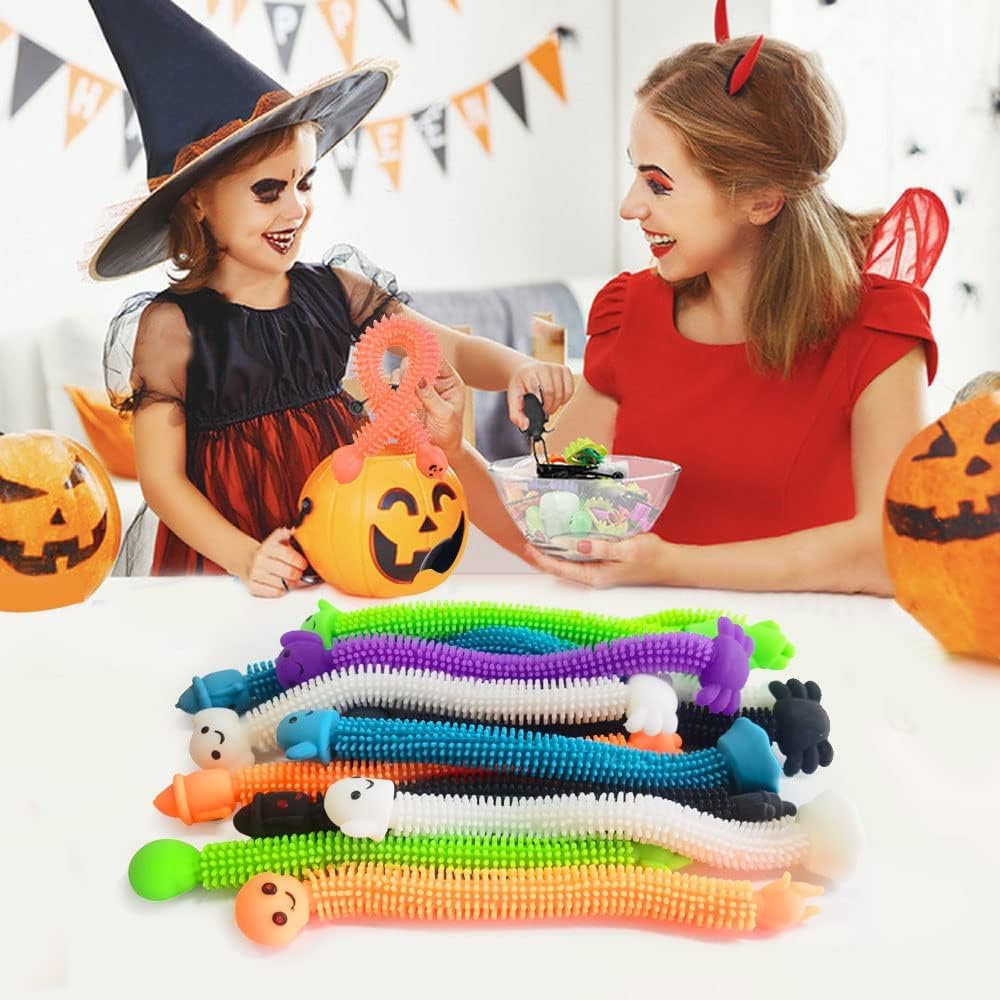 Holydeck Halloween stretchy strings skeleton shape for classroom rewards and fun