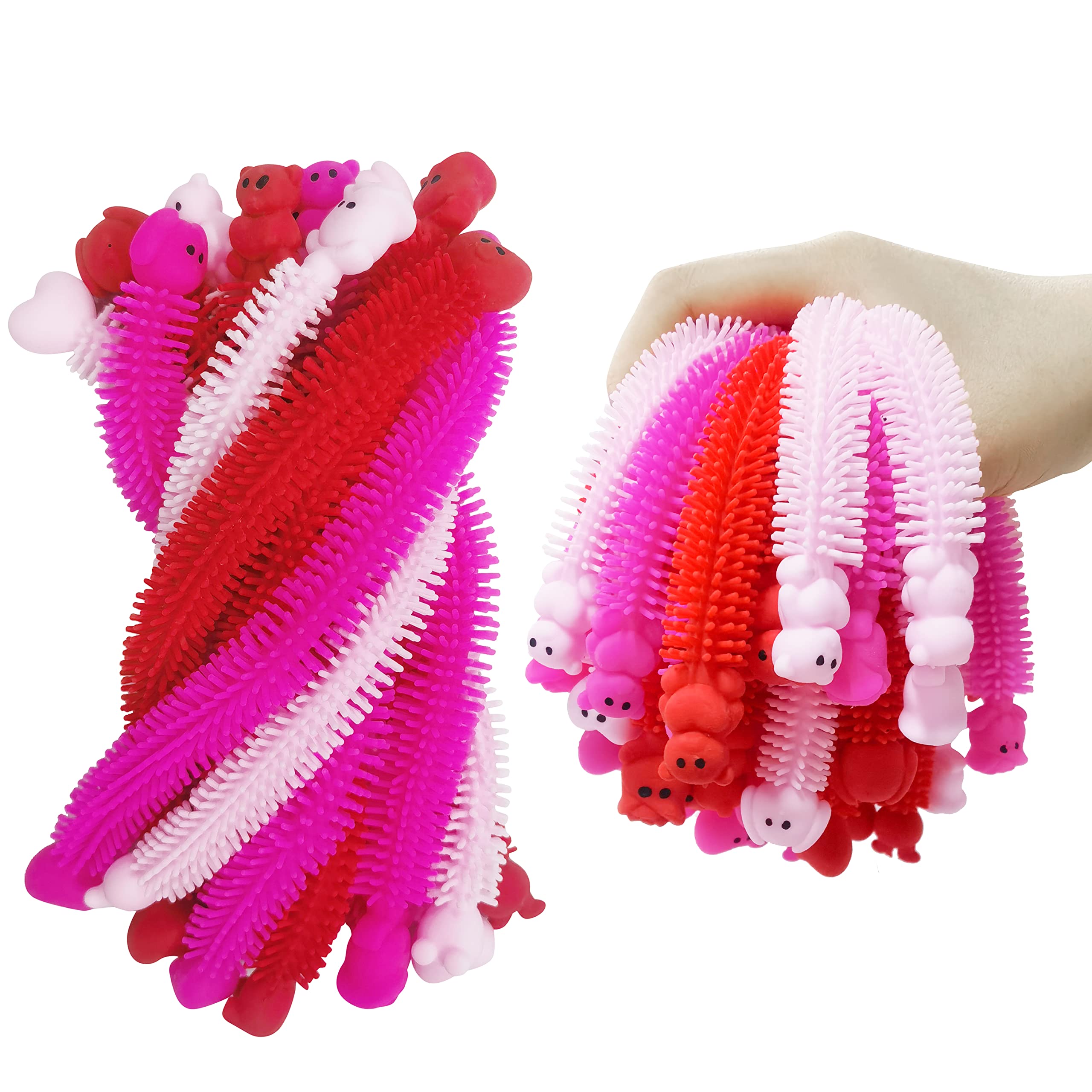 Holydeck Valentines stretchy strings 36-pack for sensory play and calming focus.