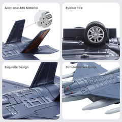 HOLYFUN F35 and F16 jets with lights show engaging aircraft detail.