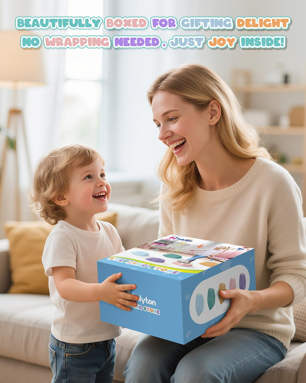 Holyton gift-ready stepping stones for kids