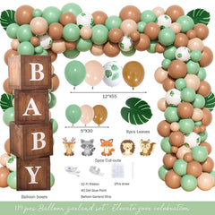 Hombae WELCOME BABY cake topper for a celebratory moment.