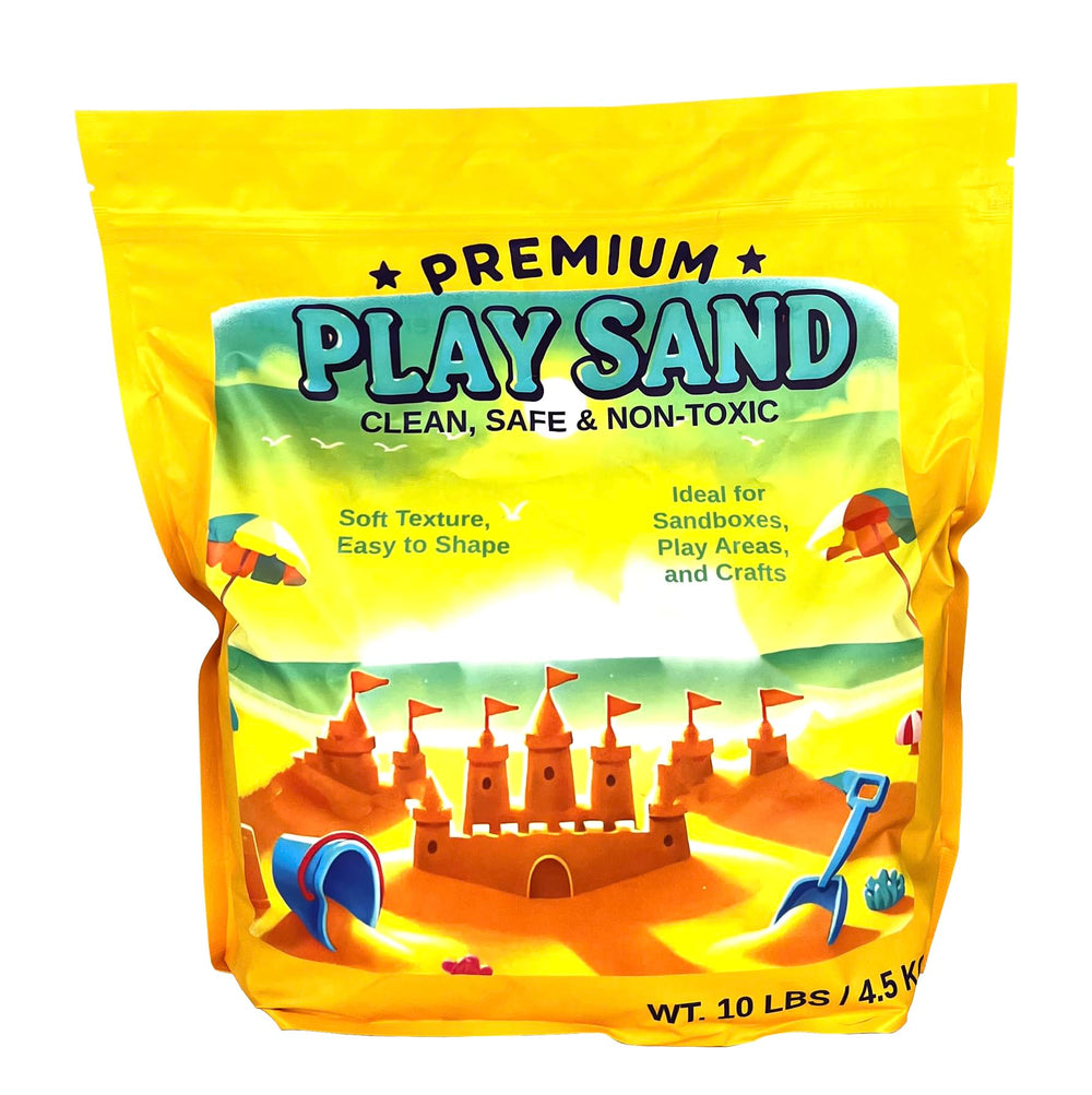 Eco-friendly Home and Country USA Play Sand supports sustainable play.