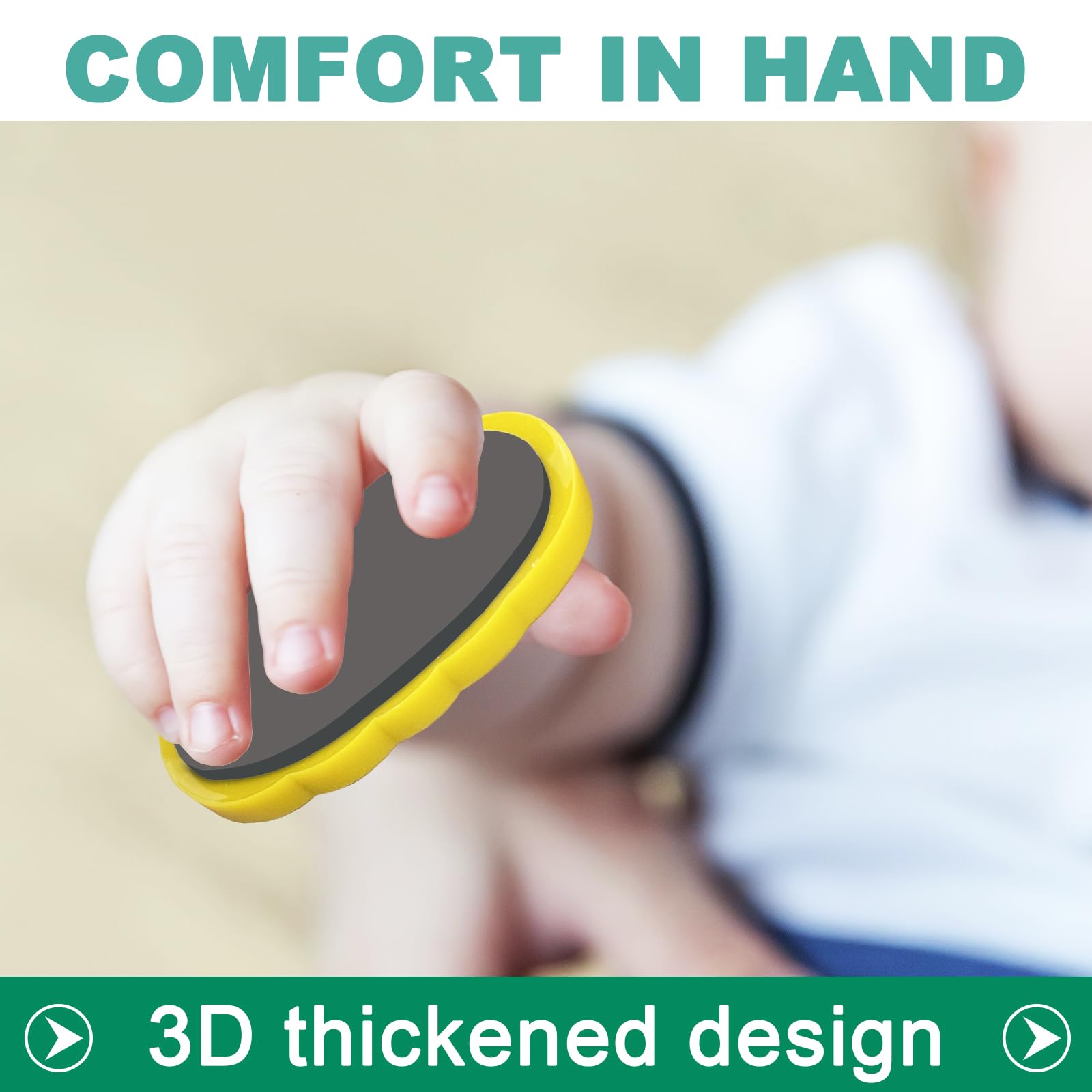HOMEDISIAC magnets are easy to clean and versatile on any surface.