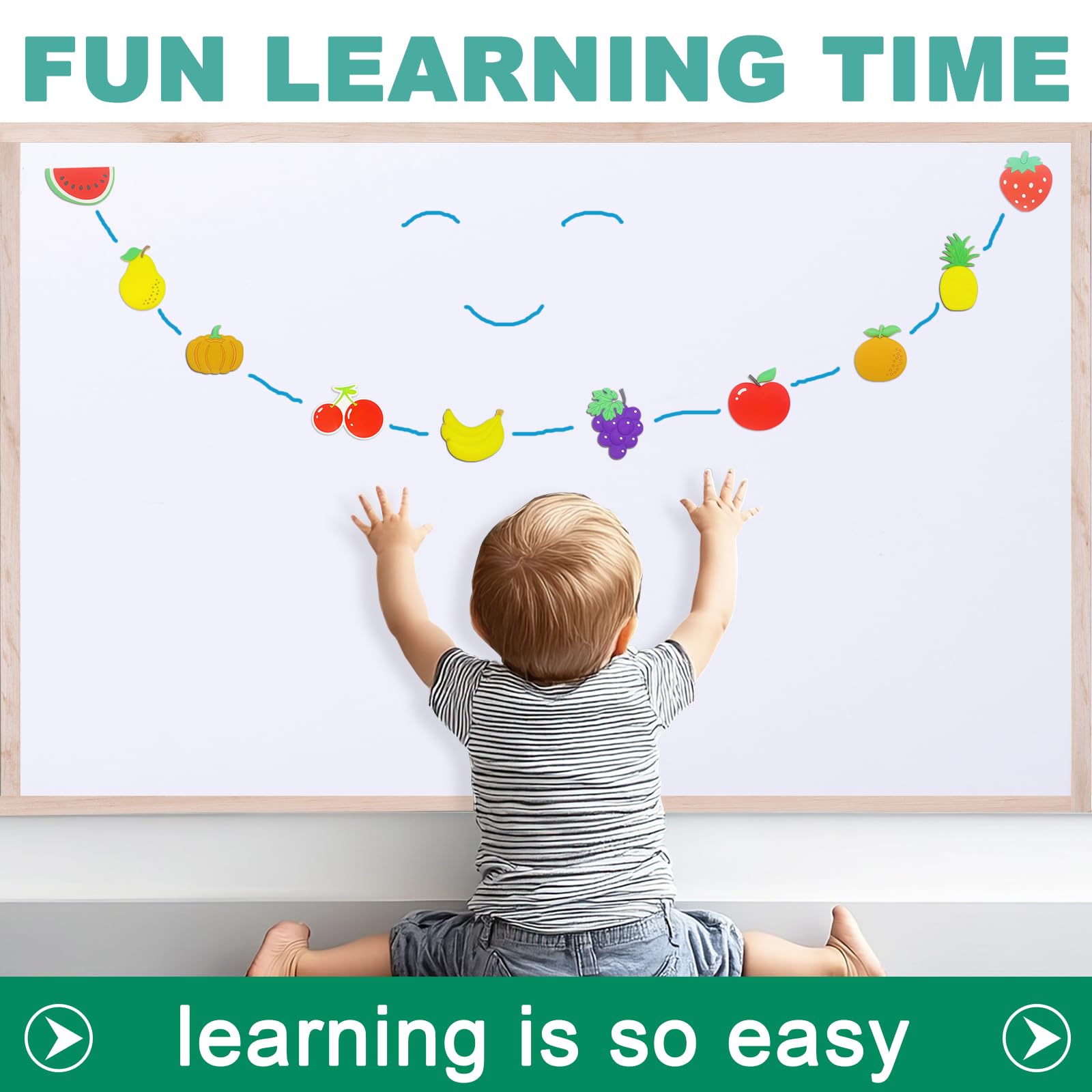 HOMEDISIAC toddler magnets make a thoughtful early learning gift.