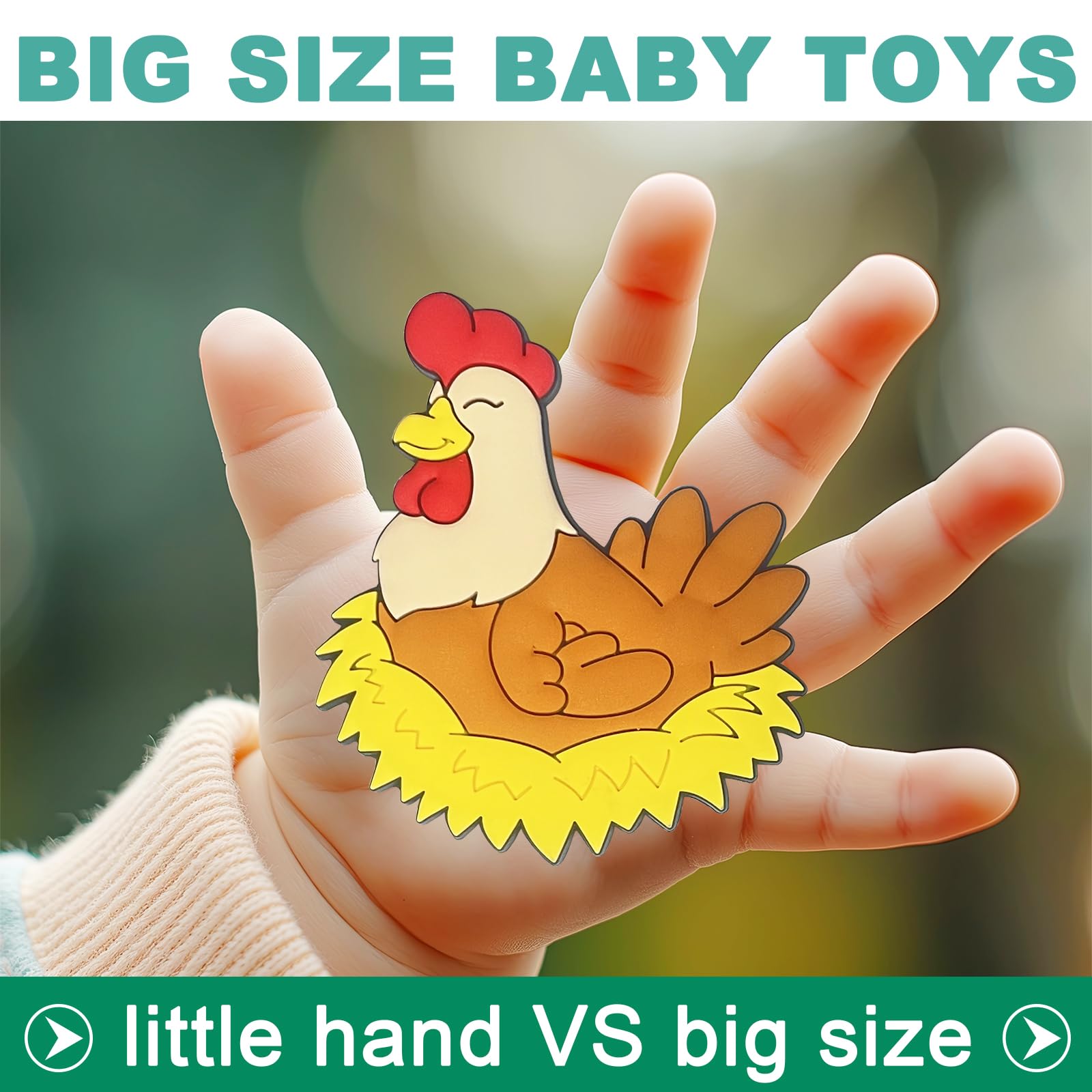 HOMEDISIAC farm magnets fit small whiteboards and boards for versatile use.