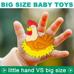 HOMEDISIAC farm magnets fit small whiteboards and boards for versatile use.