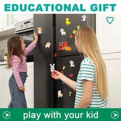 HOMEDISIAC gift magnets for toddlers make engaging learning moments.