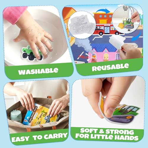 HomeEvolution jelly sticker sheet 2 with colorful motifs for imaginative scenes