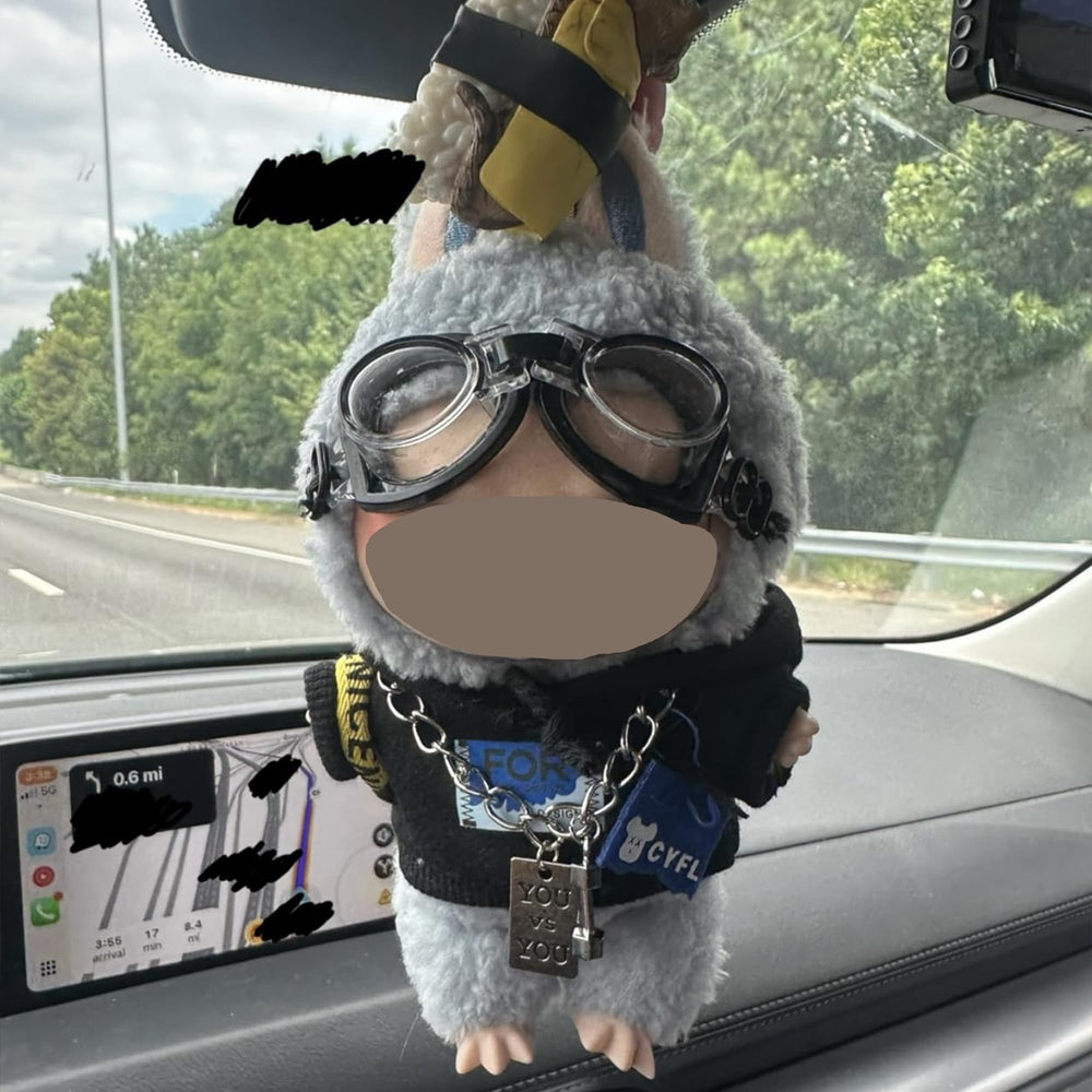 homeSlik Labubu pilot set for 15-17cm dolls, spark imaginative adventures.