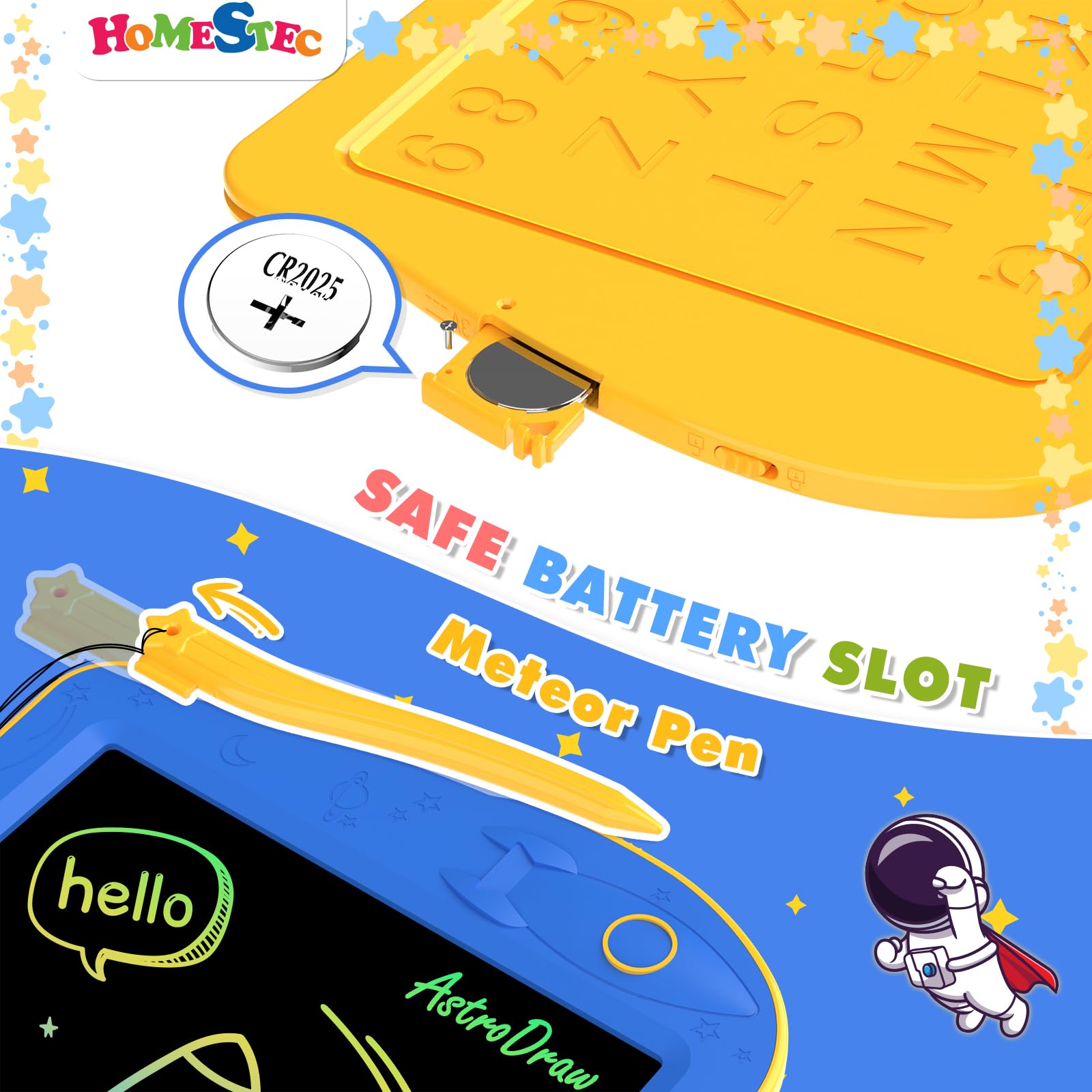 HOMESTEC Astrodraw anti-misdelete lock protects artwork