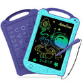 HOMESTEC Astrodraw aqua showing space doodles for kids during travel