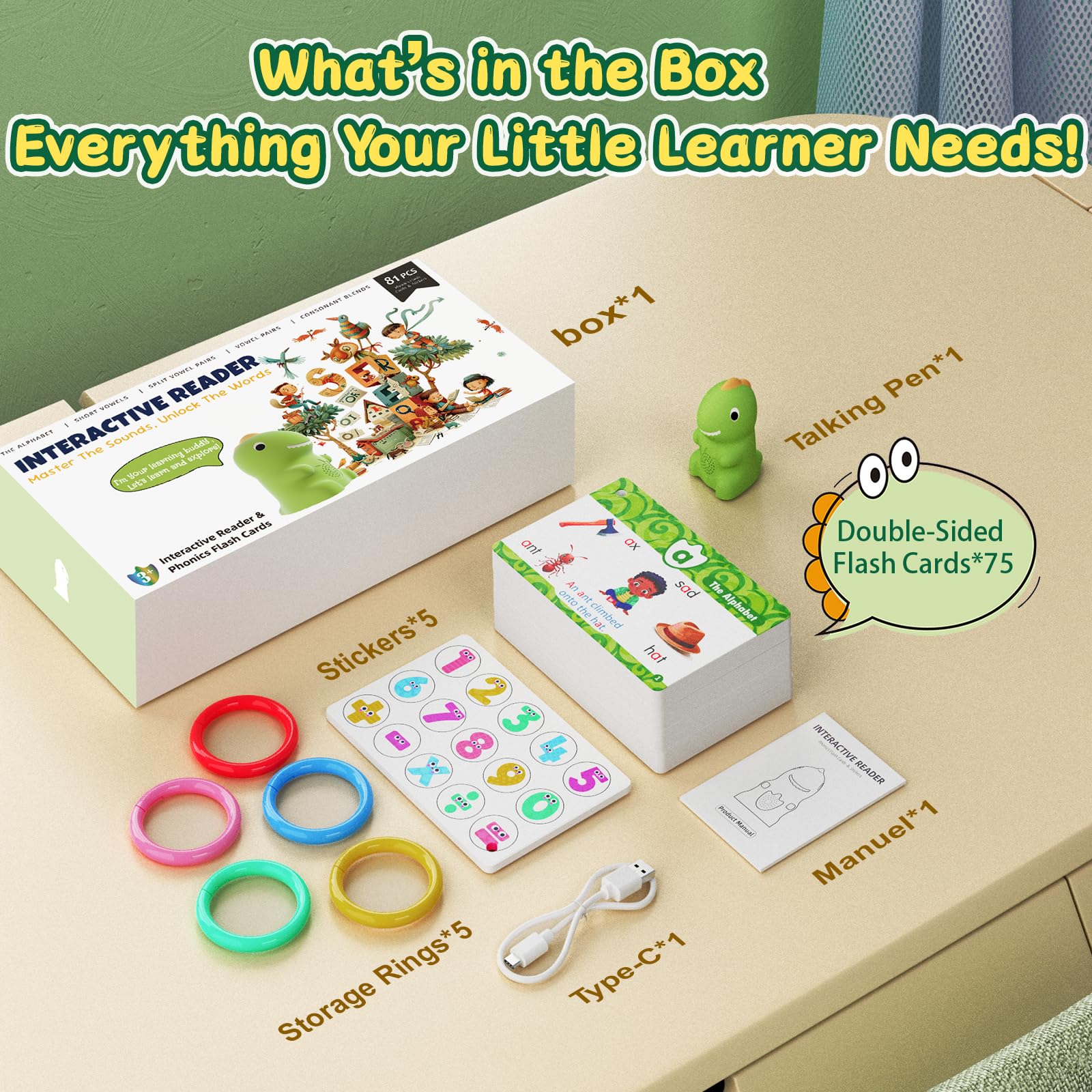 HOMESTEC kid-friendly design with color-coded levels encourages progression