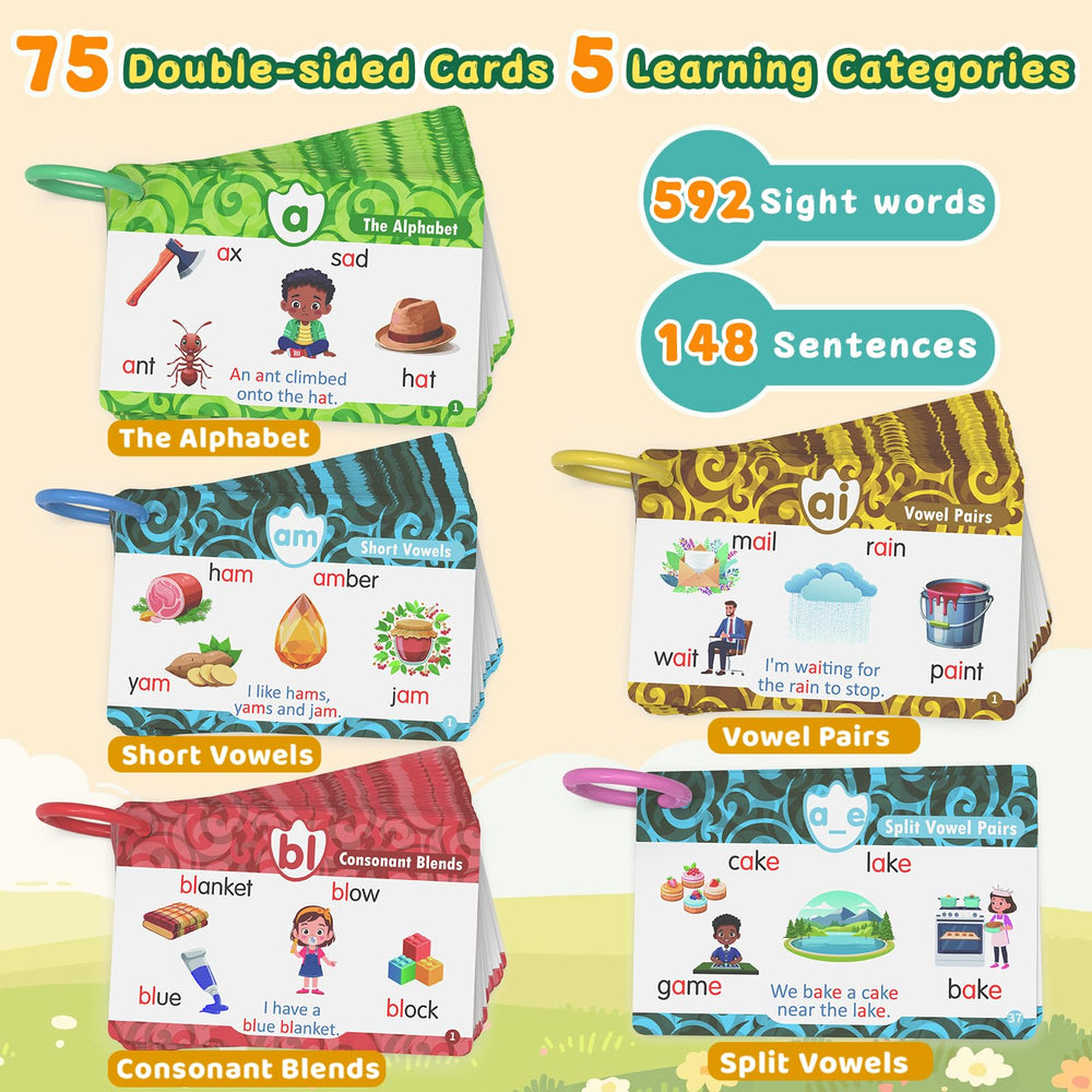 HOMESTEC tap-to-read stickers showcase fruits and animals for quick sound feedback