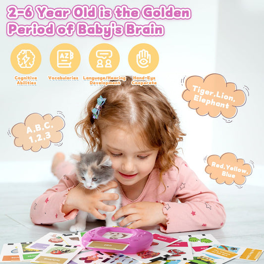 HOMESTEC flash cards highlight clear pronunciation and engaging visuals for early learners.