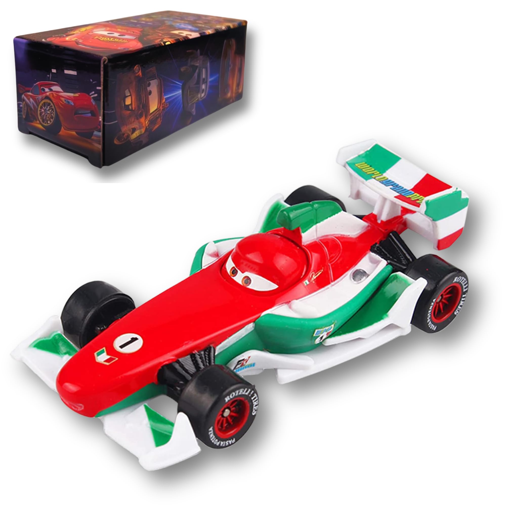 HOMETEAM SP Francesco diecast car 1:55 with durable metal build for play and display.