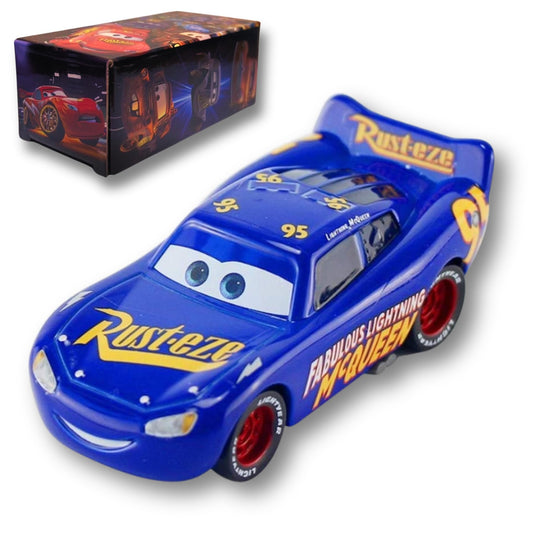 HOMETEAM SP McQ 3.0 Blue front view shows authentic race car detailing for play