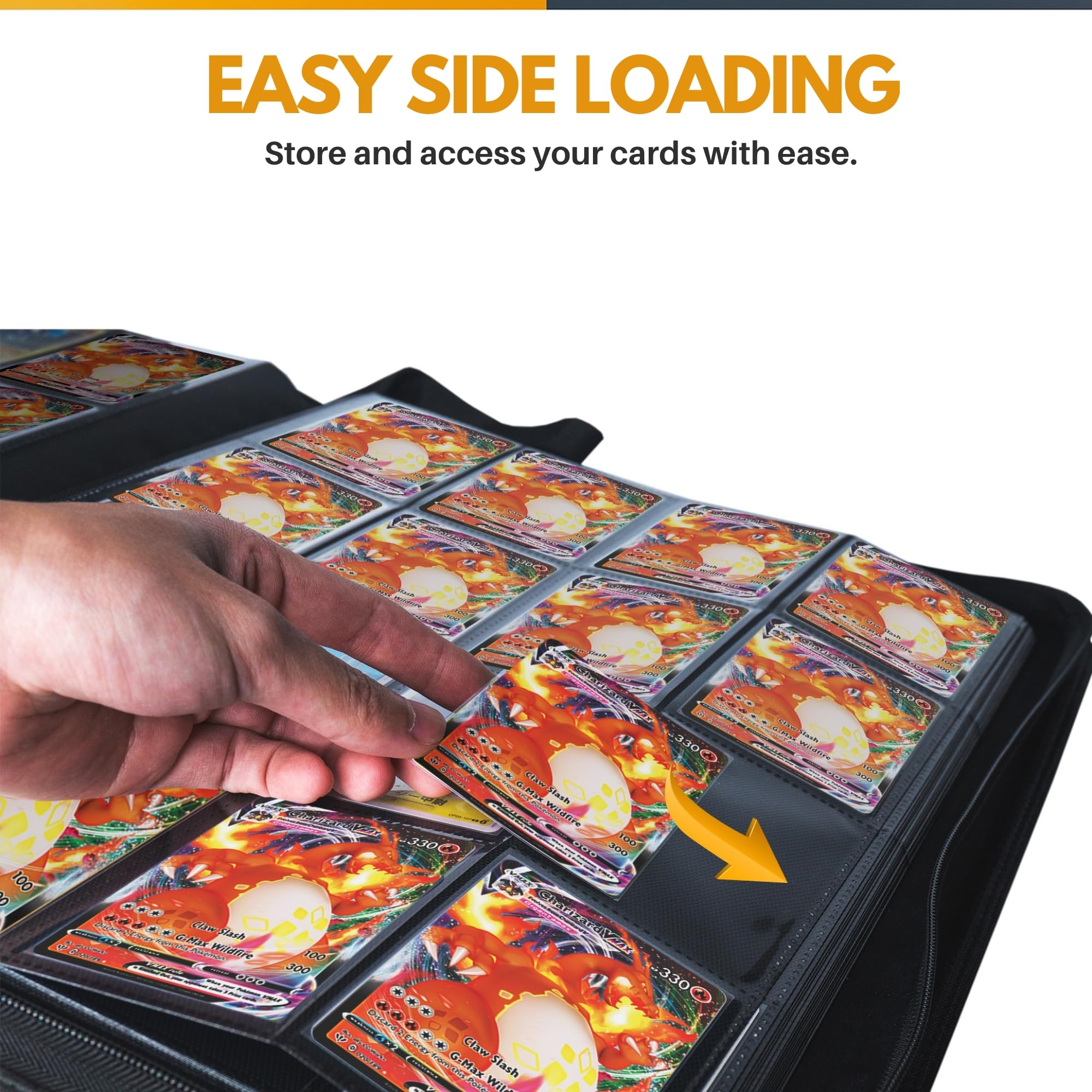 HOMEXPRO X PRO 1000+ organization-ready binder for collectors