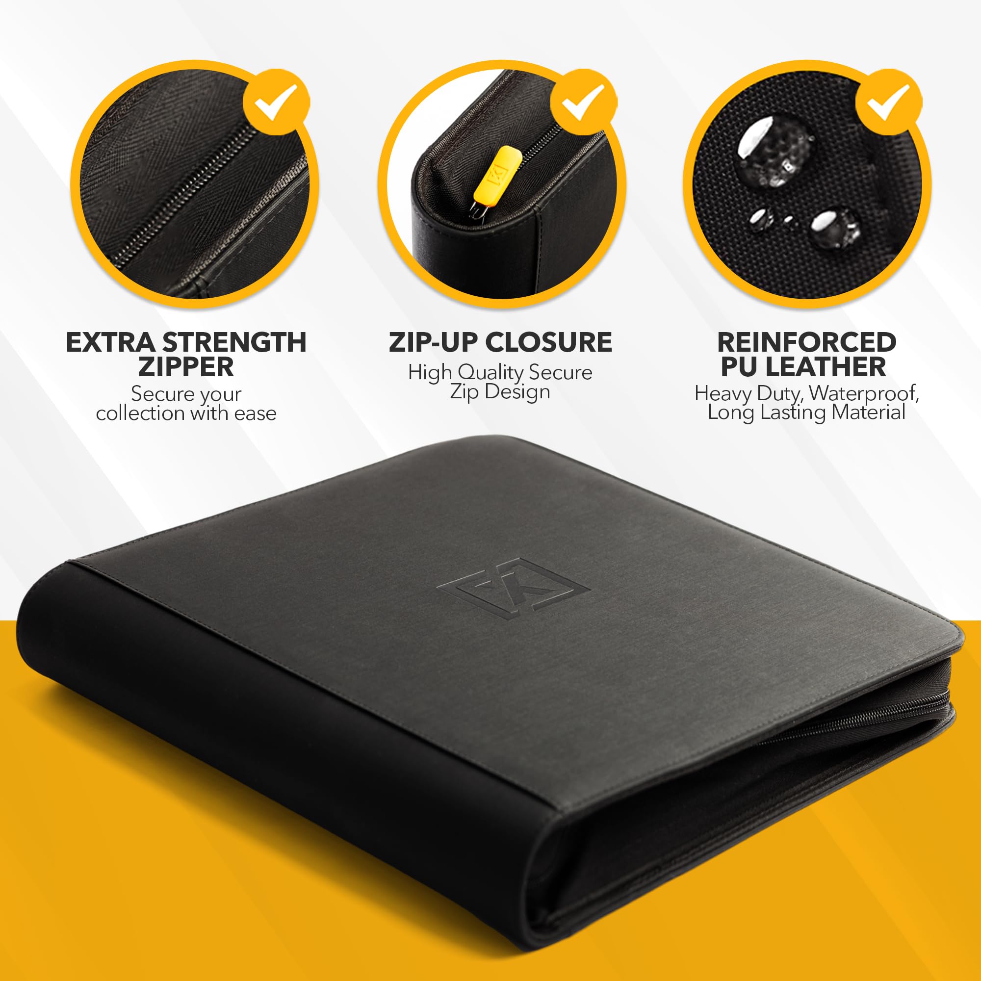 HOMEXPRO X PRO graded binder top-loading design protects slabs from shifting