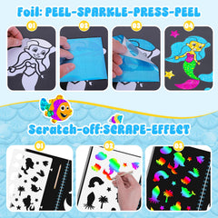 Homicozy foil cards with patterns for quick, engaging crafts.
