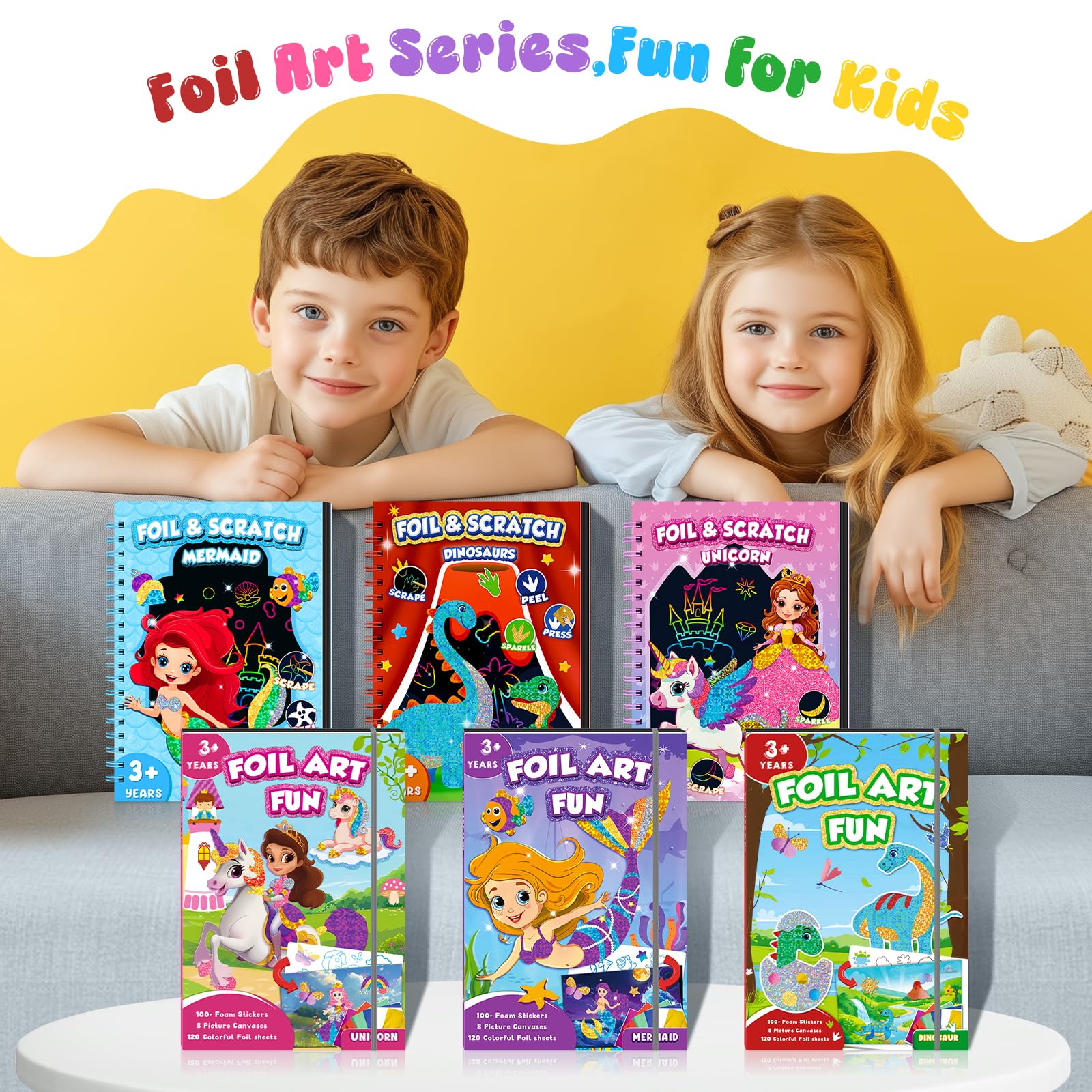 Homicozy gift-ready art kit ideal for birthdays and holidays.