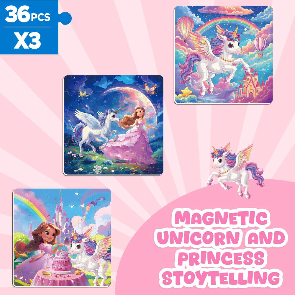 Homicozy magnetic puzzles screen-free educational toy for creative thinking