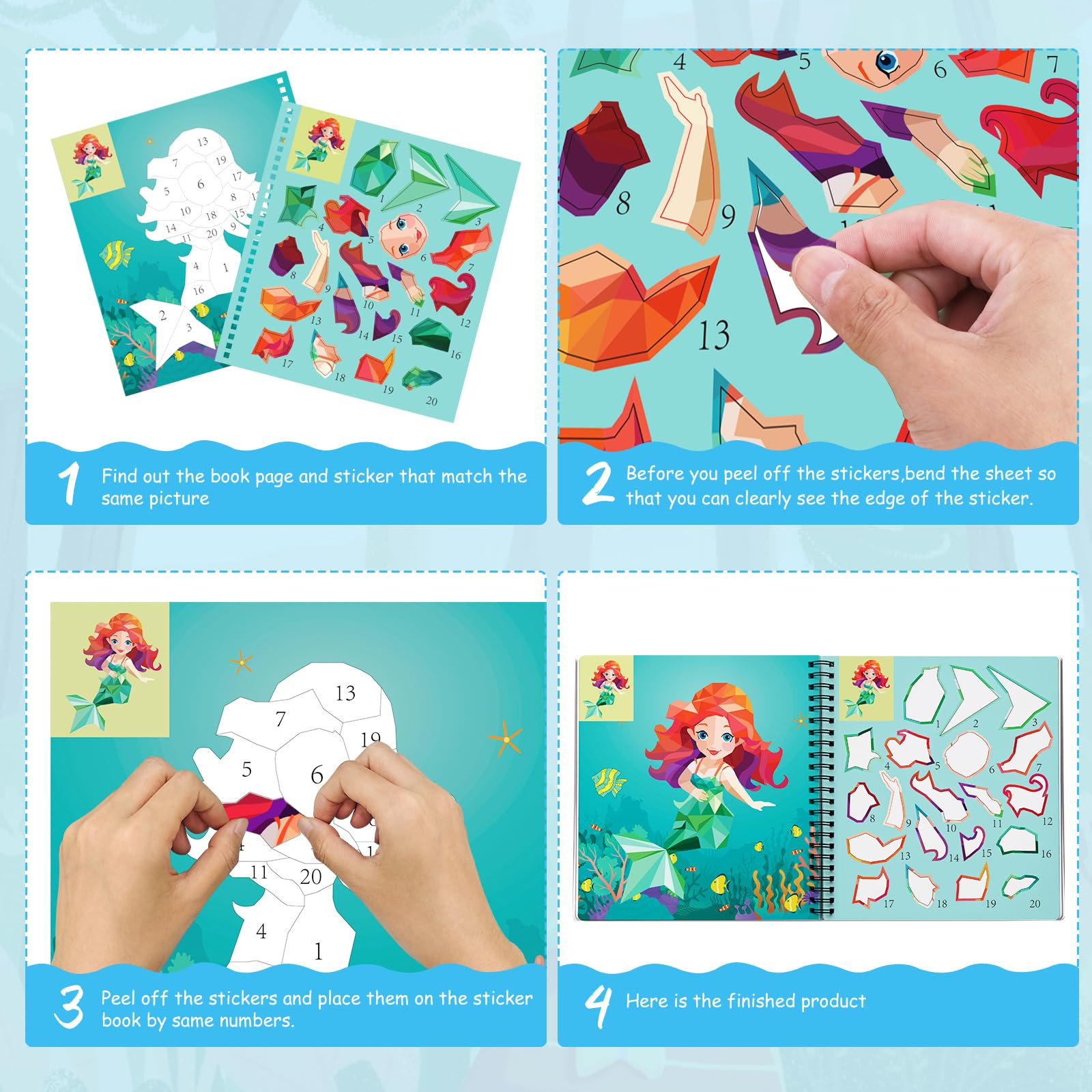 Homicozy reusable stickers: easy repositioning reduces mistakes and encourages experimentation.