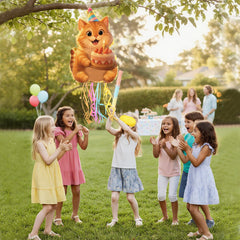 Homie Finds hanging loop secures piñata during games