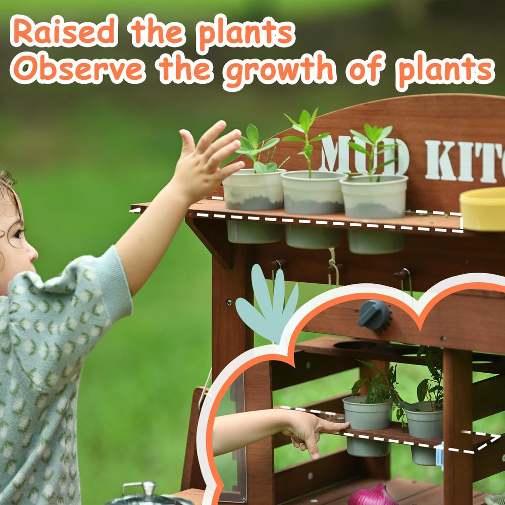 Homman observation room keeps a close eye on plant growth during play.