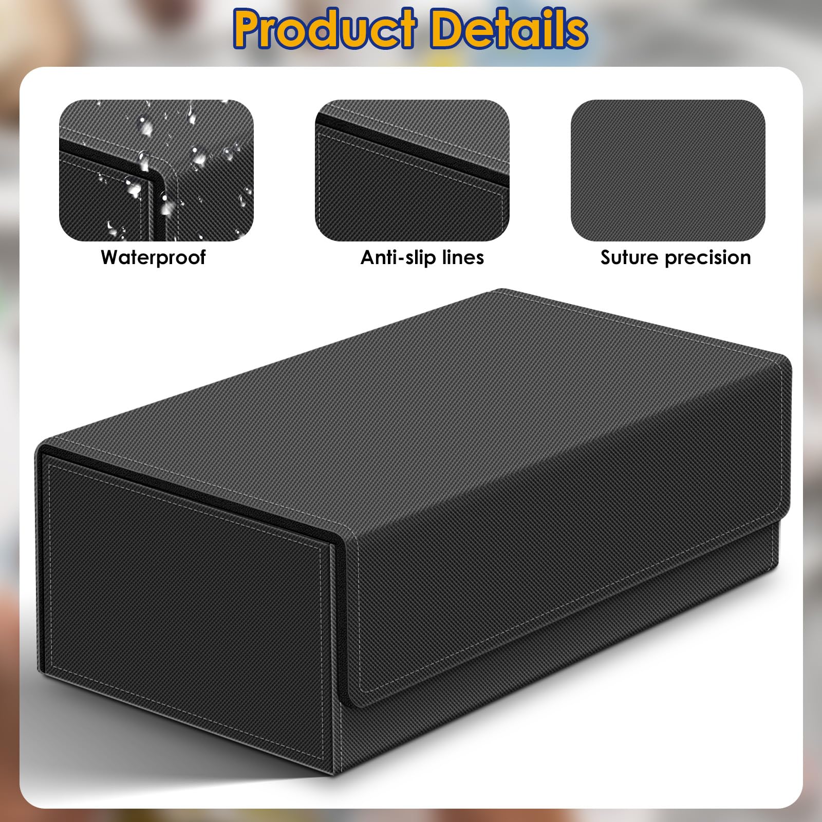 Homthy compact dimensions: 11.45 x 7 x 4.2 inches for easy storage.