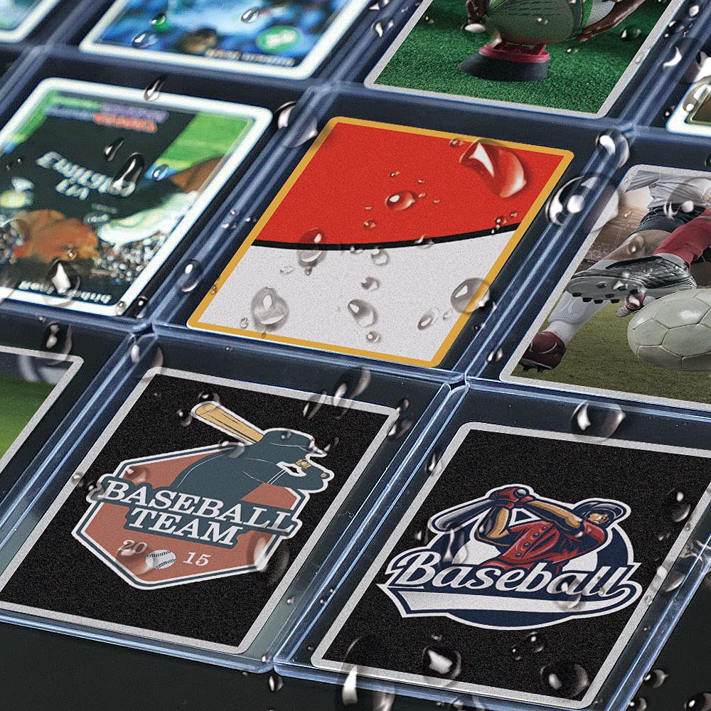 Homthy compatible with MTG, baseball, football, and gaming cards.