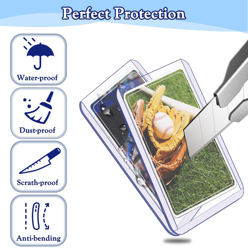Homthy resealable sleeves keep storage secure and dust-free.