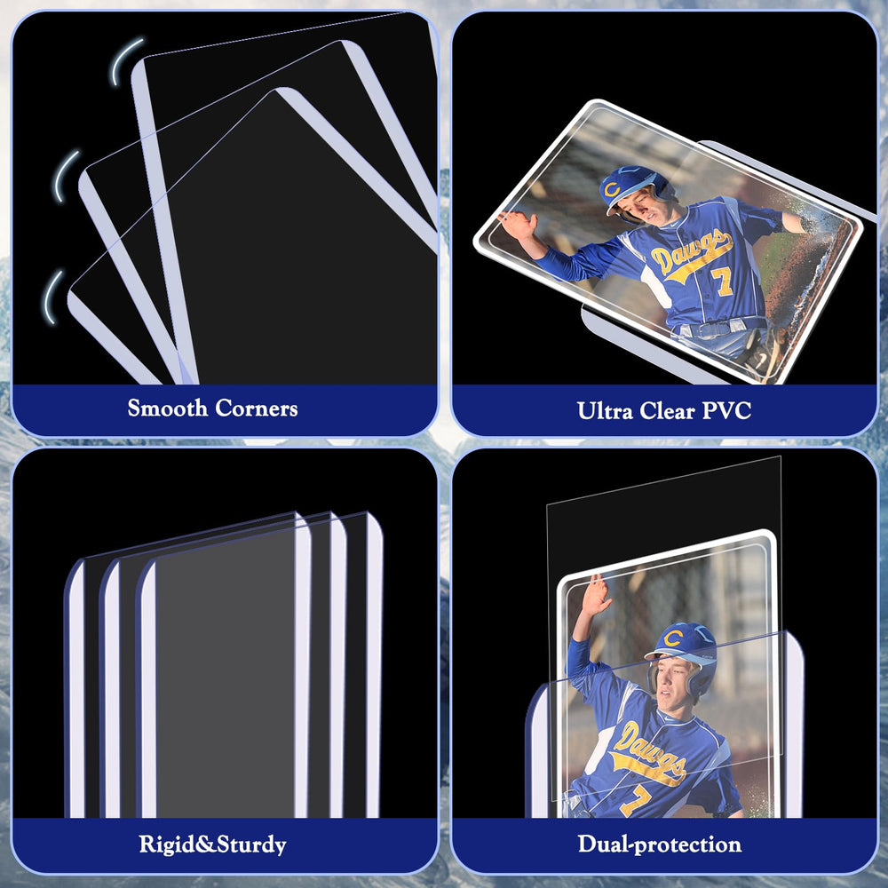 Homthy soft penny sleeves fit cards gently without bulk.