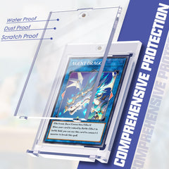 Homthy standard size fit ensures MTG and sports cards compatibility