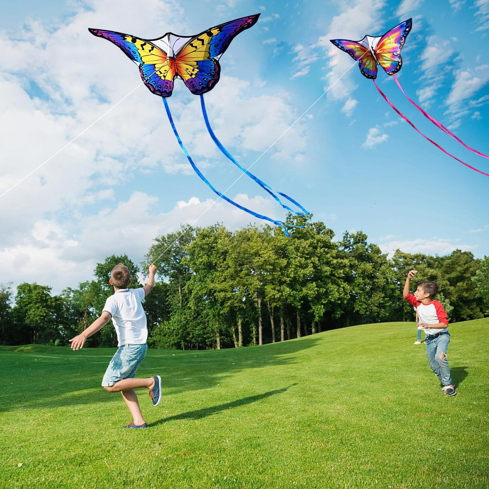 HONBO Butterfly kite quick assembly in under a minute for all ages.