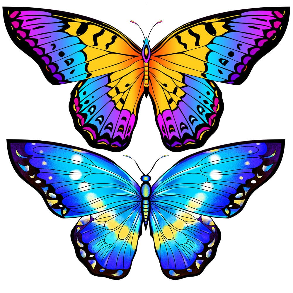 HONBO Butterfly Kite heat transfer print stays vibrant in sun