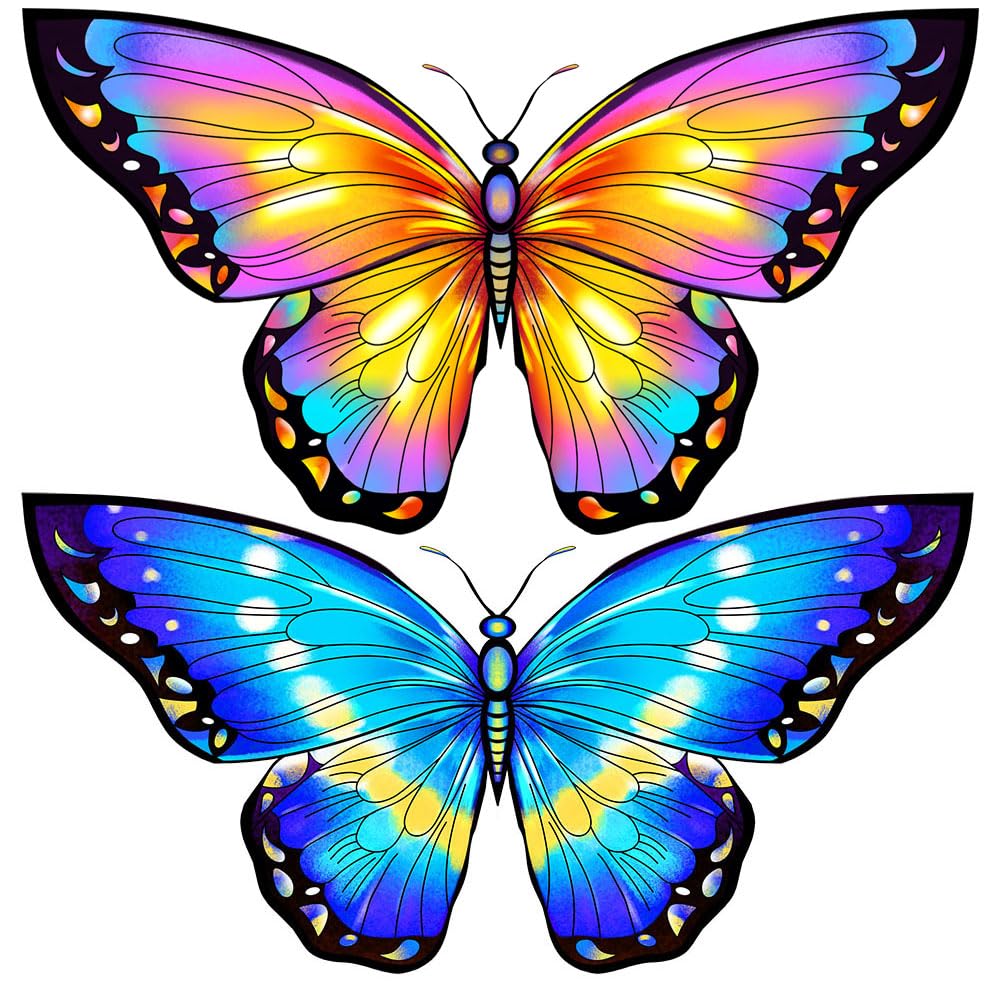 HONBO Butterfly Kite ripstop nylon ensures durable, fade-resistant use