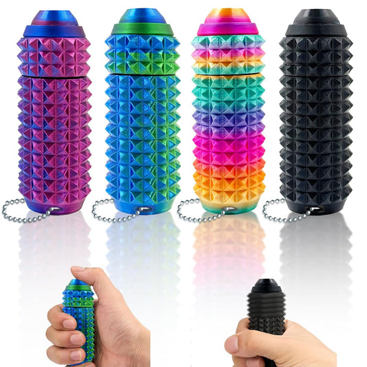 HONBQYCC Little Pain Ouchies roller with spikes for tactile stress relief.