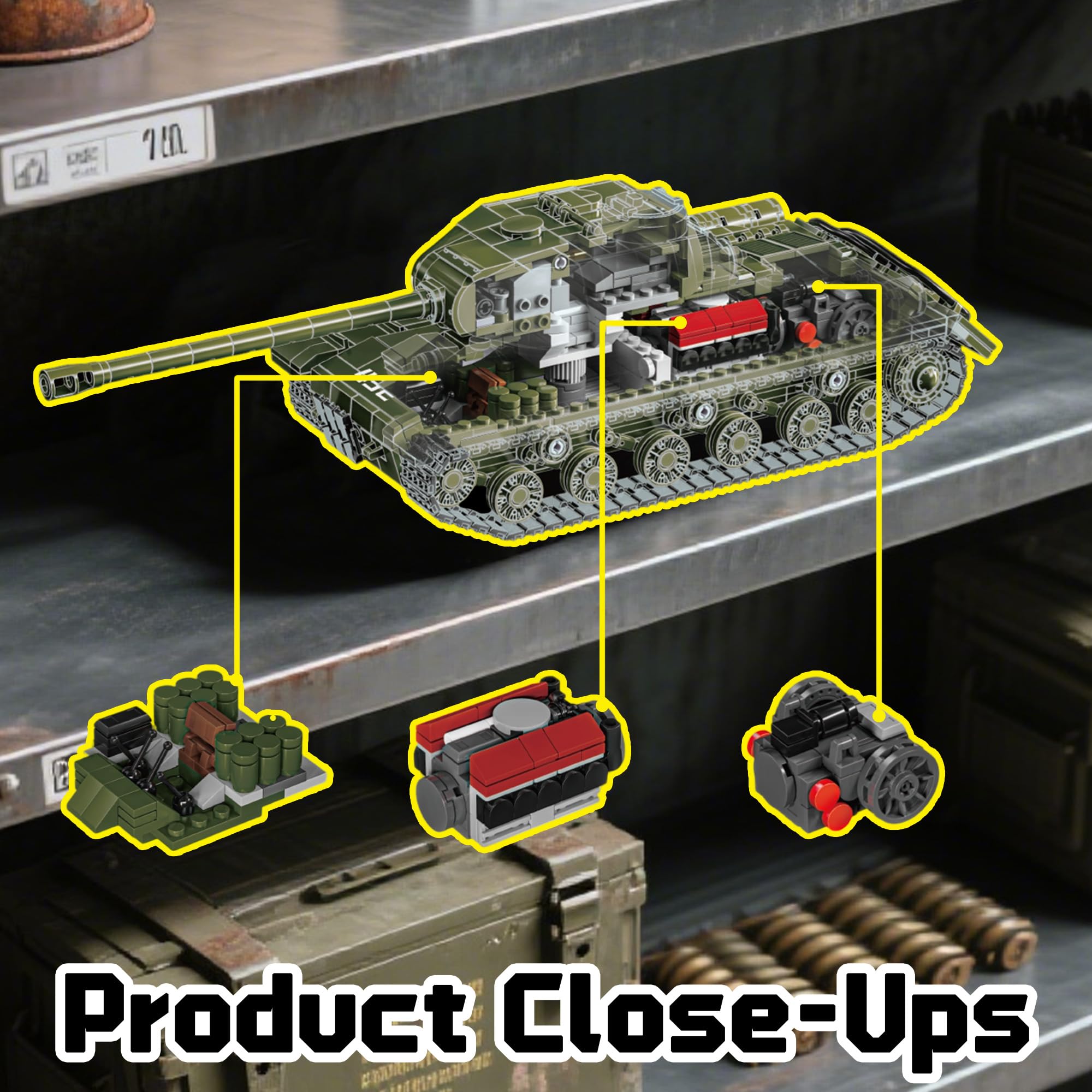 Colorful instruction manual guiding the IS-2 build for a smooth experience.